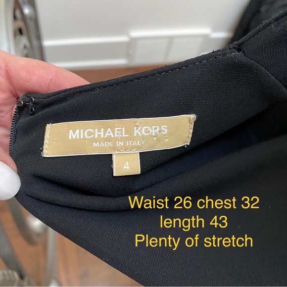 Michael Kors Black Dress Made in Italy - Picture 4 of 5